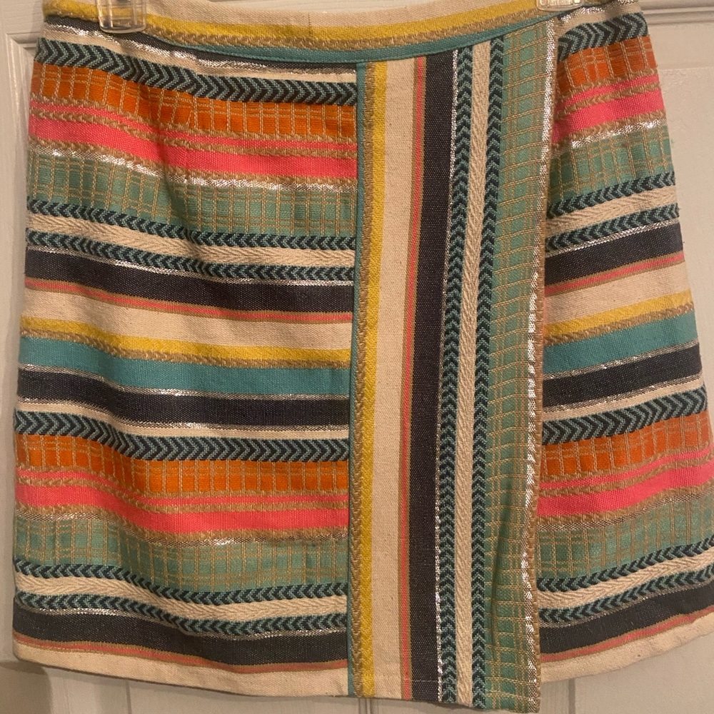 Gianni Bini colorful mini skirt